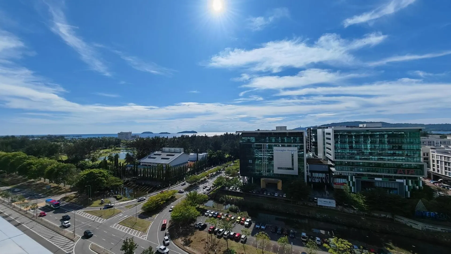 Sutera Avenue Rooftop Infinity Pool Kk Infini Stay 코타키나발루 아파트