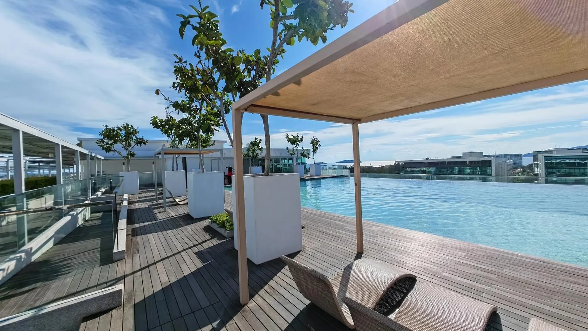 아파트 Sutera Avenue Rooftop Infinity Pool Kk Infini Stay 코타키나발루 말레이시아